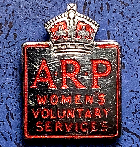 Pin badge ww2 - arp, guard