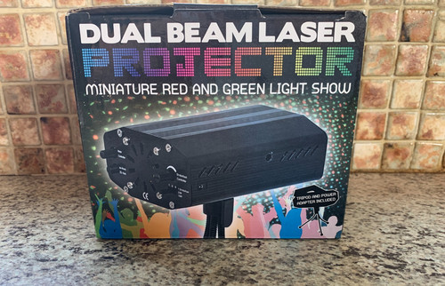 Dual beam laser - projector,