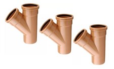 3 x Osma Drainage Equal