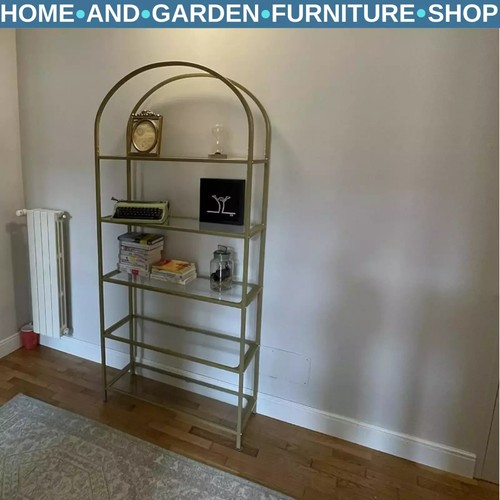 Gold display cabinet glass - cabinet,