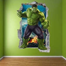 Hulk Superhero Wall Decal