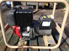  3 KVA DIESEL -  GENERATOR - LOMBARDINI - ENGINE + SINCRO  - SLIGHTLY USED 