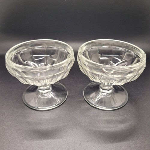 Vintage glass ice cream - glass,