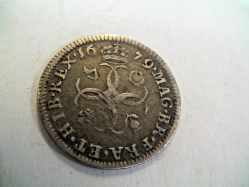 1679 maundy 4d coin - 1679,