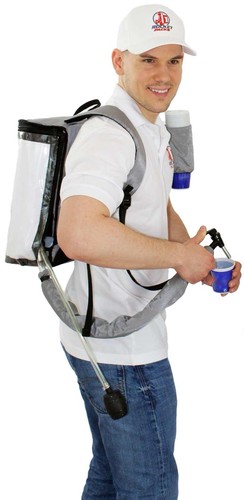 Backpack beverage dispenser - beverage,