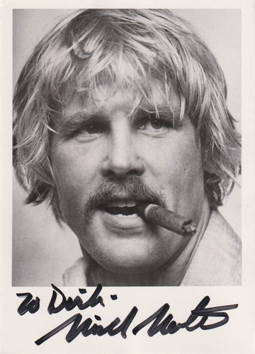 Nick nolte original autograph - nolte,