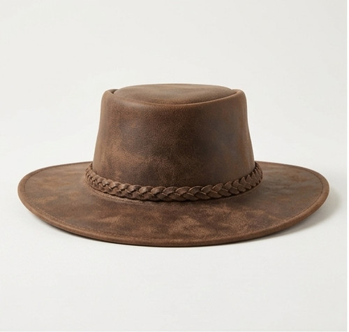 Handmade distressed brown - handmade,