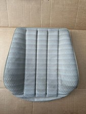 Mercedes 201 190E 190D 1990 to 1994 Drivers Seat Back Cover Cream Cloth e9855