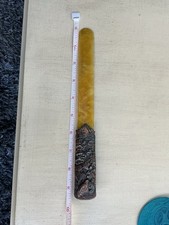 Vintage Paper knife Oriental Style Handle Unusual Blade