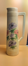 A Very Prettty Vintage E Radford Hand Painted Jug Vase. 1930's Art Deco