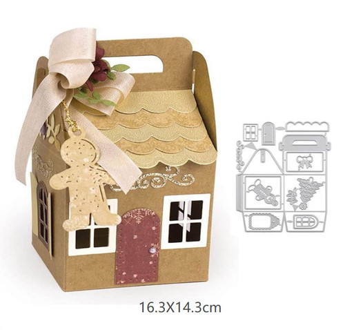 Christmas box metal - metal, cutting
