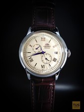 Orient Bambino Version 8 Cream Dial RA-AK0702Y10B Automatic Men's Watch