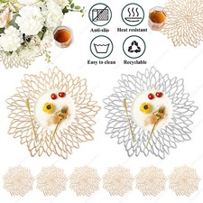 Set of 4/8 Round Placemats and