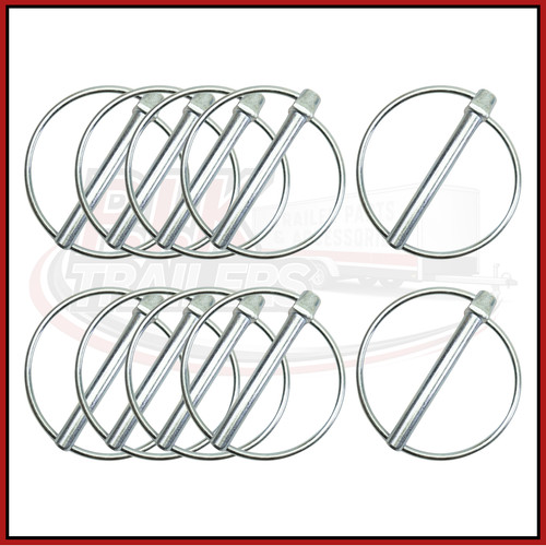 Lynch pins 10mm x 78mm - x, xl
