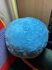 Playlearn Vibrating Pillow Massage Pain Relief Cushion Soft 36cm Blue