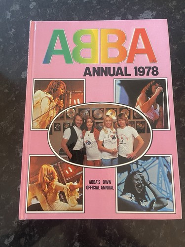 Abba annual 1978 hardcover - abba,
