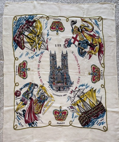 Vintage scarf queen - scarf, elizabeth