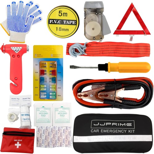 Car emergency kit uk - 12-in-1,