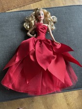 Celebration Holiday Barbie 2022 - Excellent Condition - Poinsettia dress