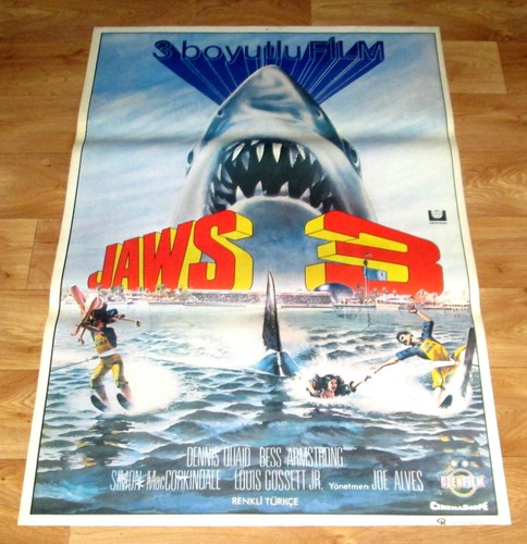 Jaws dennis quaid - 3-d, 1983