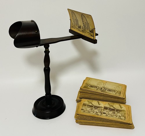 Antique victorian stereoscope - antique,