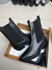 Black Leather Boots Chelsea