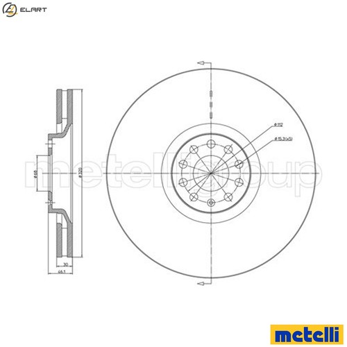 Brake disc 0705c for - brake,