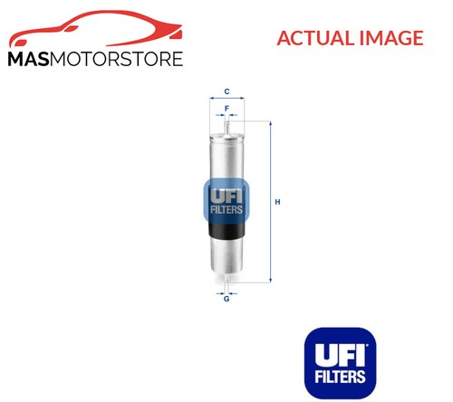 Engine fuel filter ufi - engine,