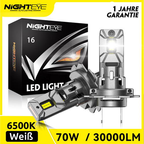Nighteye led headlight - 2x,