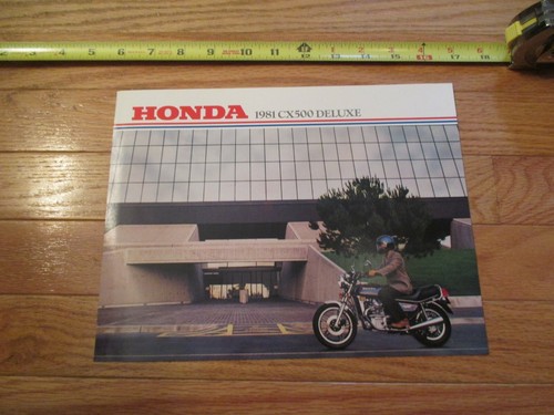 Honda motorcycle cx500 - cx500, deluxe