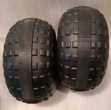 Cheap 10" Children's Trike Tricycle 150mm Rear Plastic Wheels Kids Black Chunky