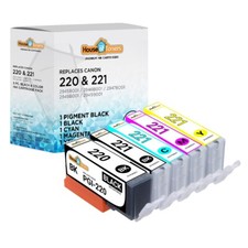 5PK Ink Cartridges for Canon