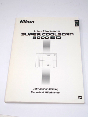 Nikon super coolscan 8000ed - nikon,