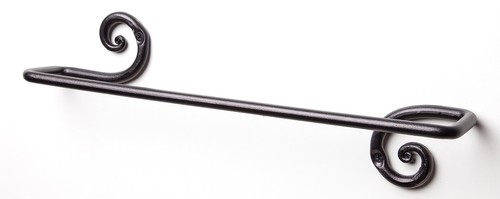 Decorative towel bar wrought - towel,