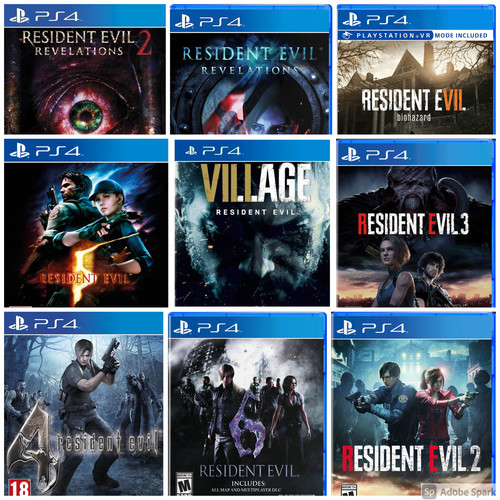 Resident evil playstation ps4 - evil,