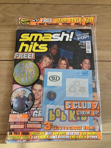 Smash hits magazine may - smash,