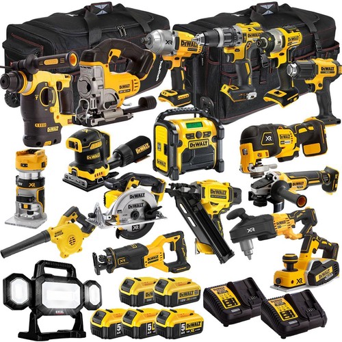 Dewalt 18v piece combo - 18v, xr