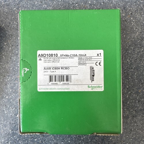 Schneider 10a rcbo 10ma - rcbo,