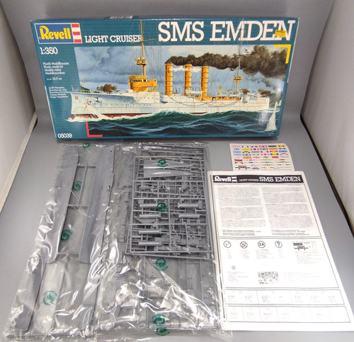 Revell sms emden light cruiser - sms,