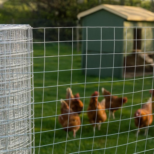 Stock fence galvanised - galvanised, wire