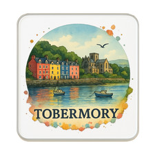 Tobermory, Scotland UK Fridge Magnet: Cute Handmade Travel Souvenir Gift