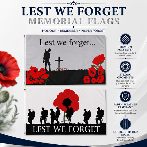 Lest forget large poppy - lest,
