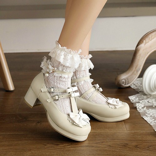 Womens bowknot lolita - womens, mary