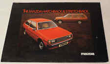 Mazda Hatchback & Stretchback (323) 1980 Sales Brochure