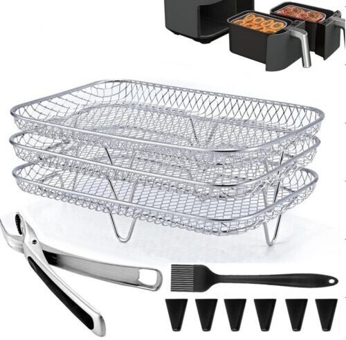 Air fryer rack - stainless, steel