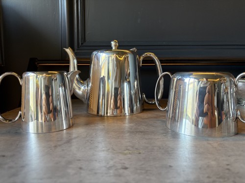 Vintage tea set teapot - vintage,