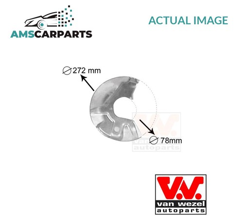 Splash panel brake disc - splash,