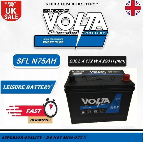 12v 75ah leisure - leisure, sfln