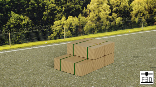Pallet loads 8x4ft timber - pallet,