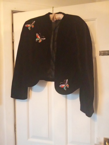 Vintage yarrell black cotton - yarrell,